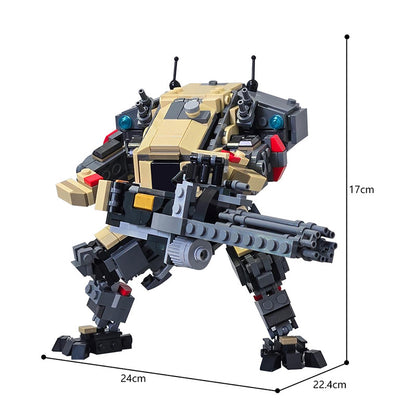 moc-165712 legion titan from titanfall 2 - 660 pcs - 4