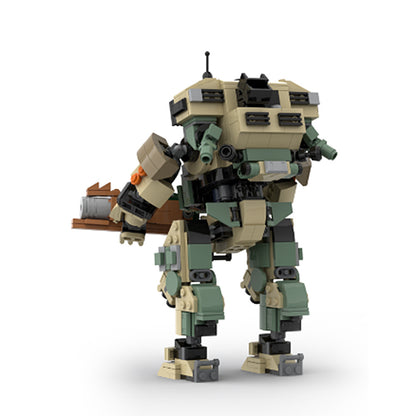 moc-166870 scorch building set - titanfall 2 | gobricks - 2