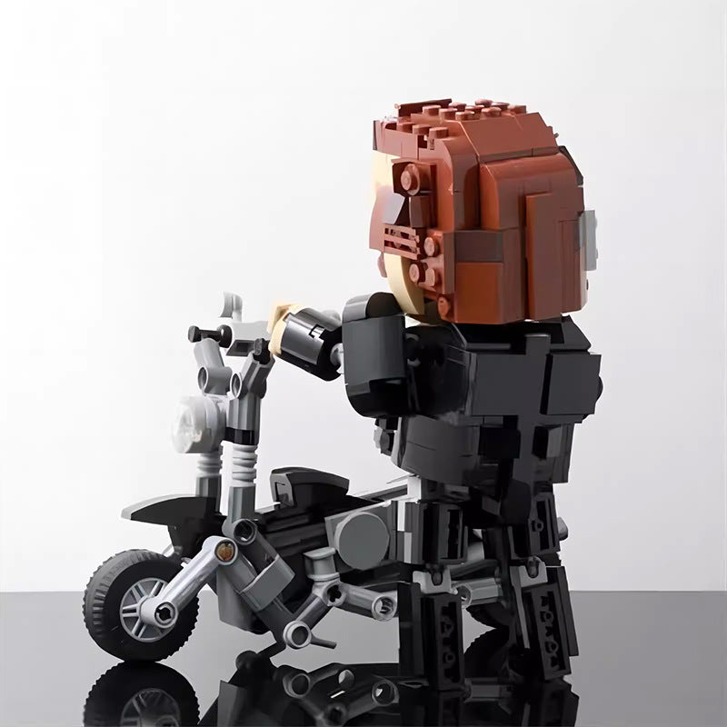 moc-166963 terminator t 800+bike - 402 pcs