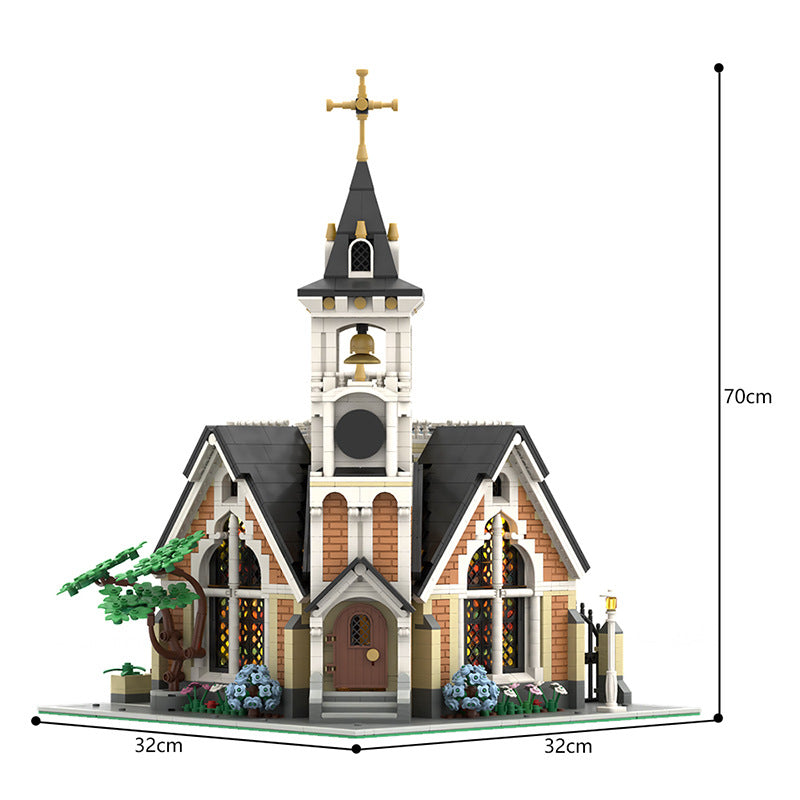 moc-171047 st. joseph's memorial church - 3118 pcs - 5