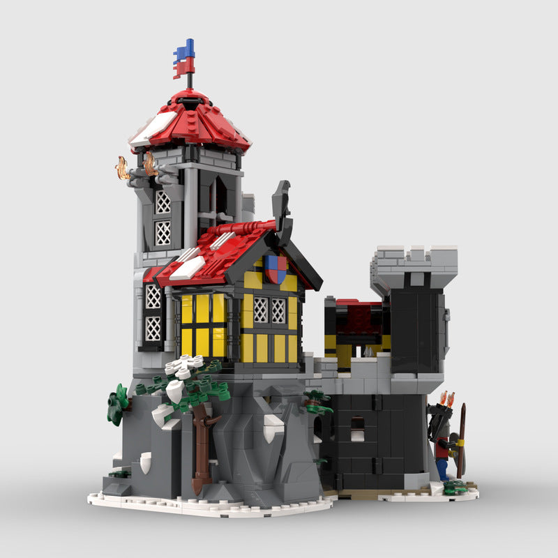 moc 172863 dragon knights castle 2