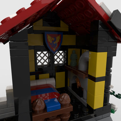 moc 172863 dragon knights castle 4