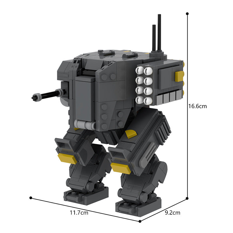 moc-175210 helldivers 2 ex 45 patriot exosuit - 523 pcs - 5