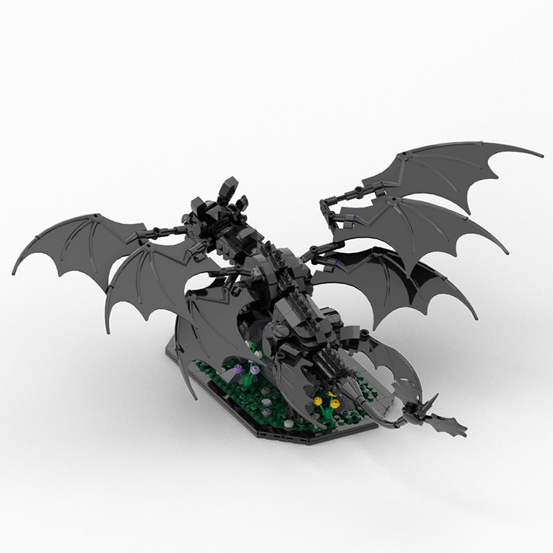 moc-176571 toothless from how to train your dragon - 708 pcs - 4