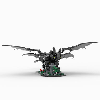 moc-176571 toothless from how to train your dragon - 708 pcs -1