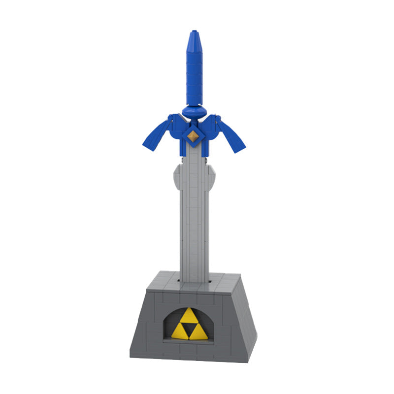 moc-18062 zelda moc: the master sword - 244 pcs -2