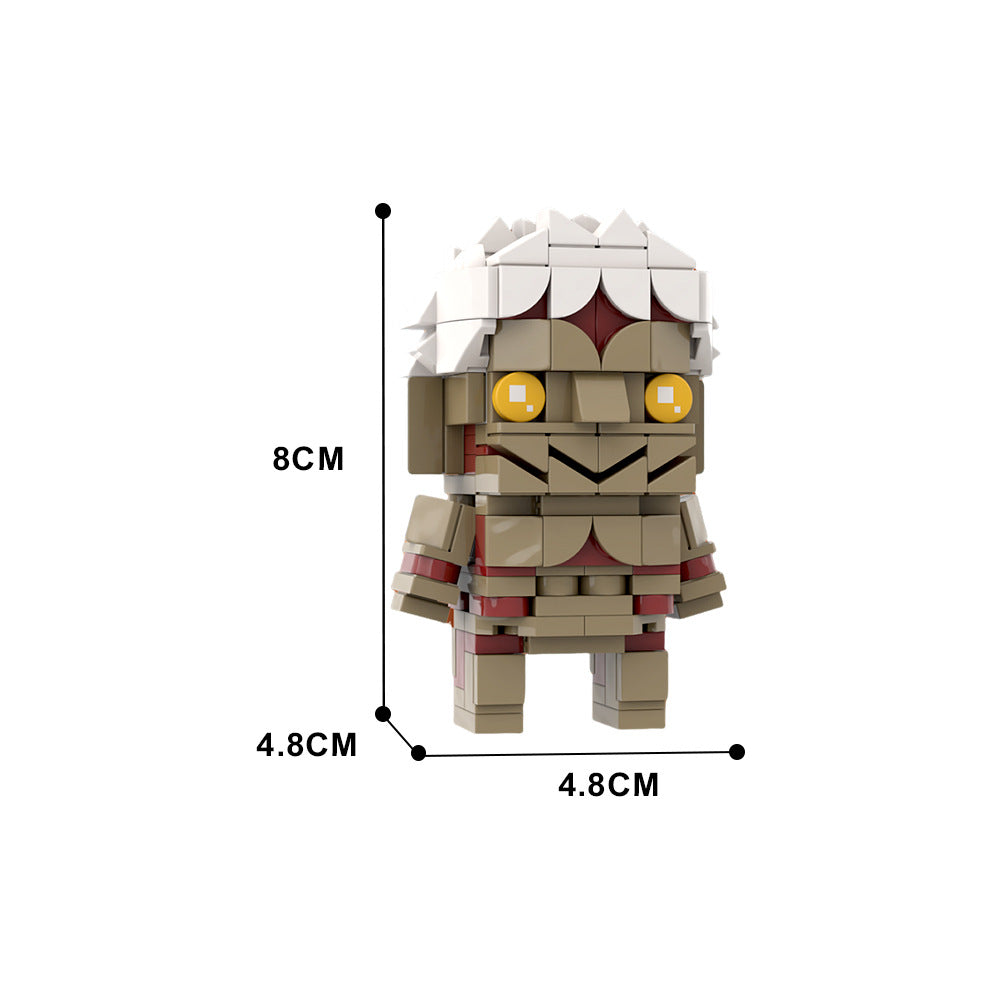 moc-181340 armored titan - attack on titan brickheadz - 4