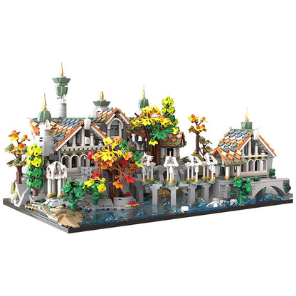 moc-182098 rivendell mini - 3259 pcs - 1