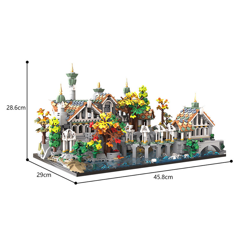 moc-182098 rivendell mini - 3259 pcs - 4