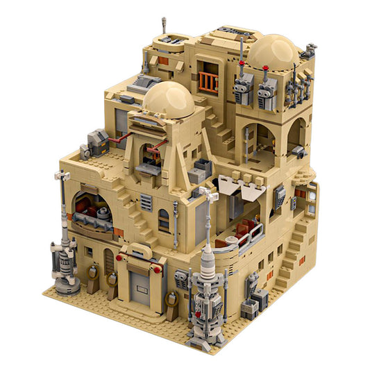 MOC-183202 Modular Mos Eisley Cantina From Star War - 2478 pcs