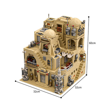 MOC-183202 Modular Mos Eisley Cantina From Star War - 2478 pcs