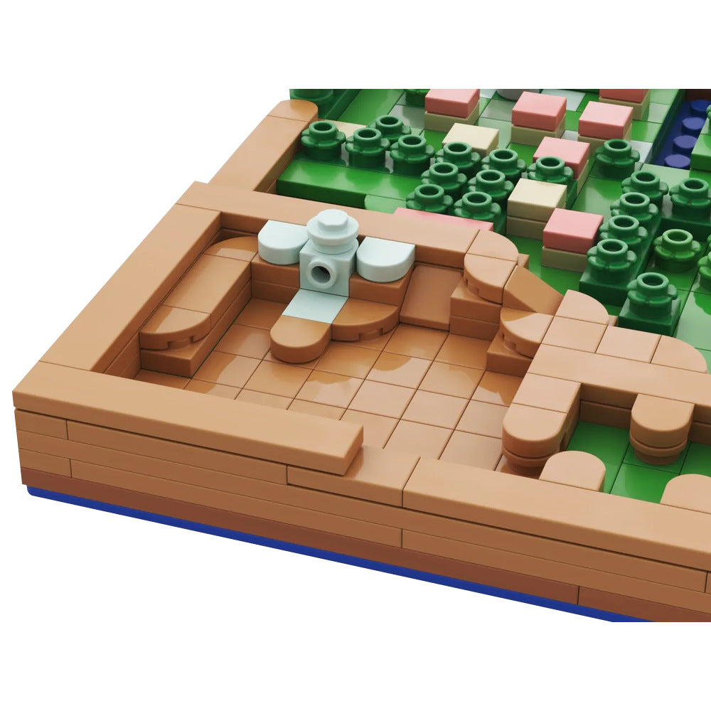 moc-183242 light world overworld map building set - zelda - 3