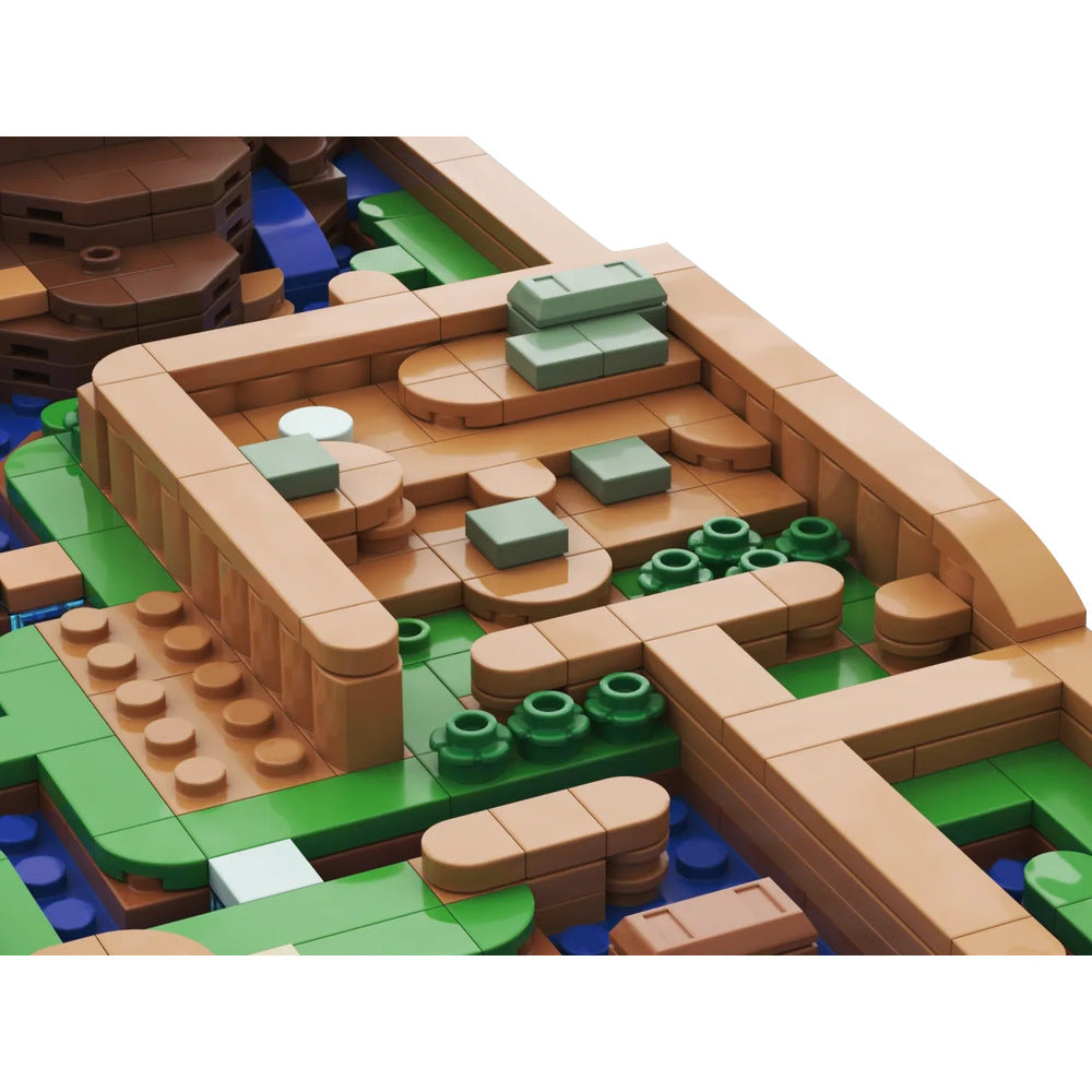 moc-183242 light world overworld map building set - zelda - 6