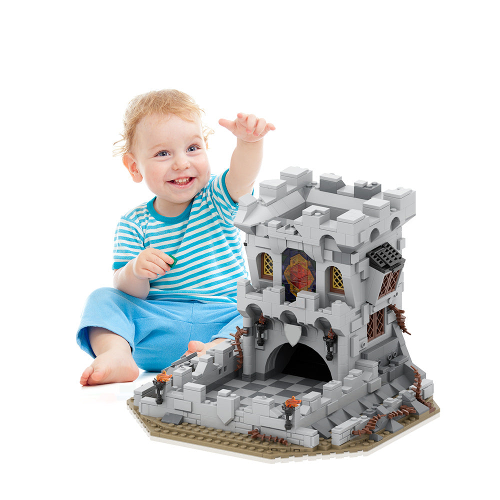 moc-184932 tiamat's dice tower building set - dnd games - 1