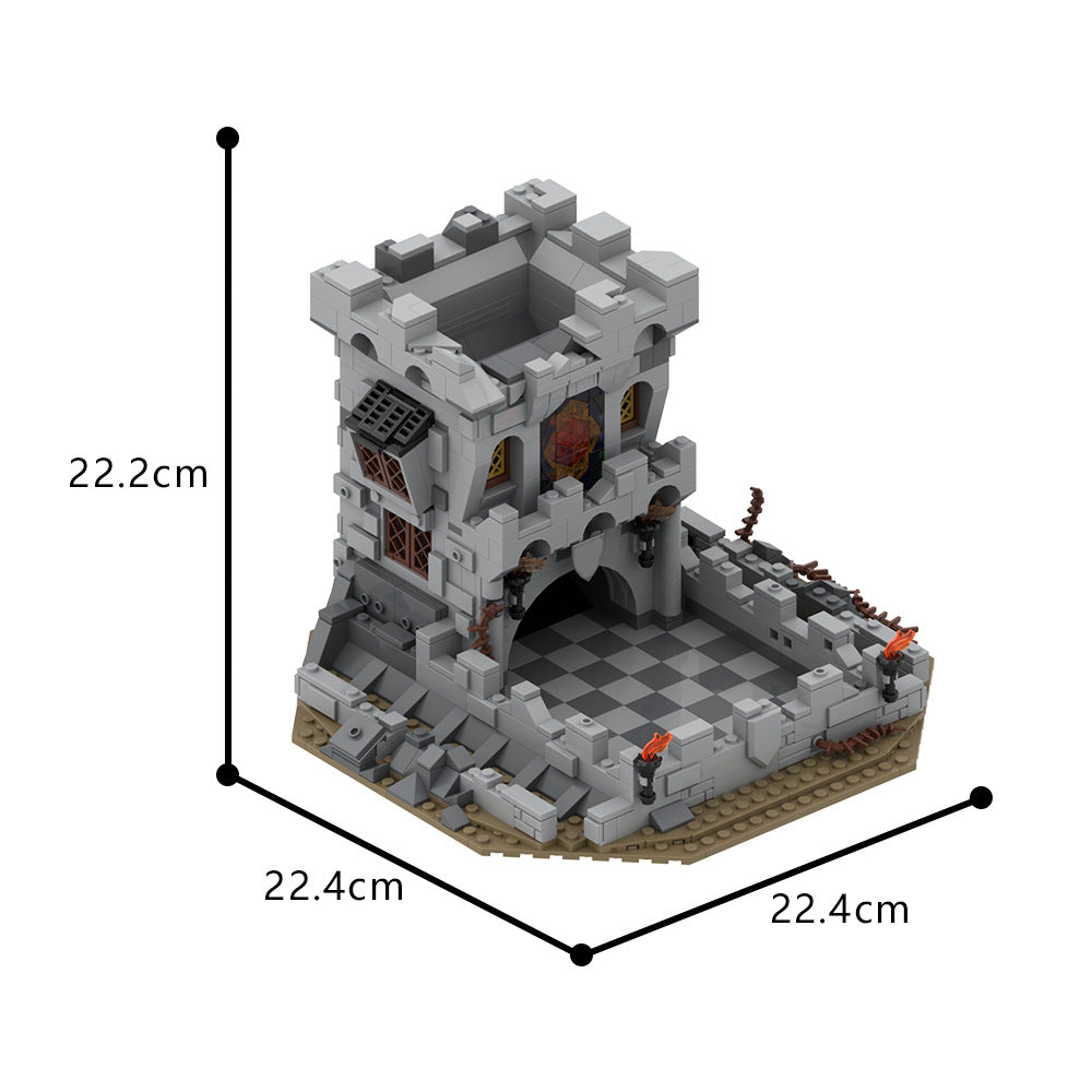 moc-184932 tiamat's dice tower building set - dnd games - 4