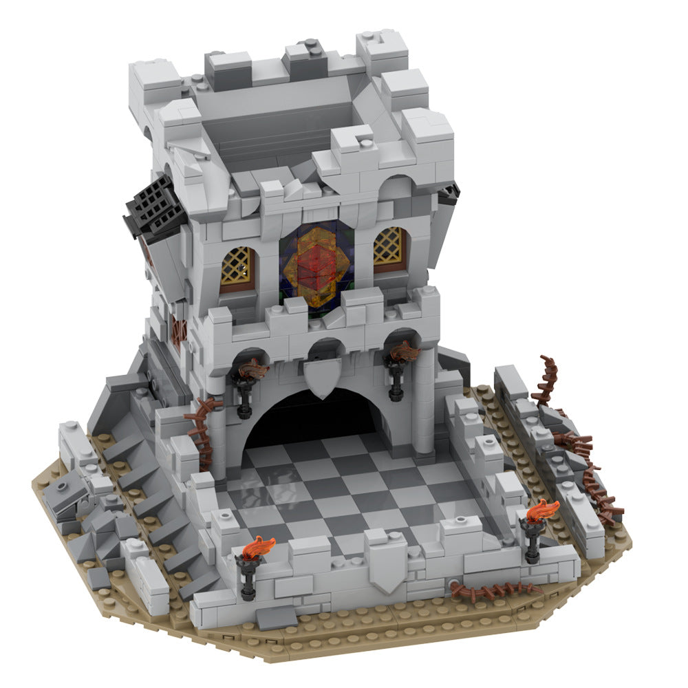 moc-184932 tiamat's dice tower building set - dnd games - 5