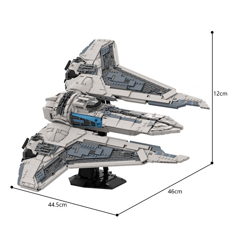 moc-188327 kom'rk mandalorian gauntlet - class fighter transport - 4