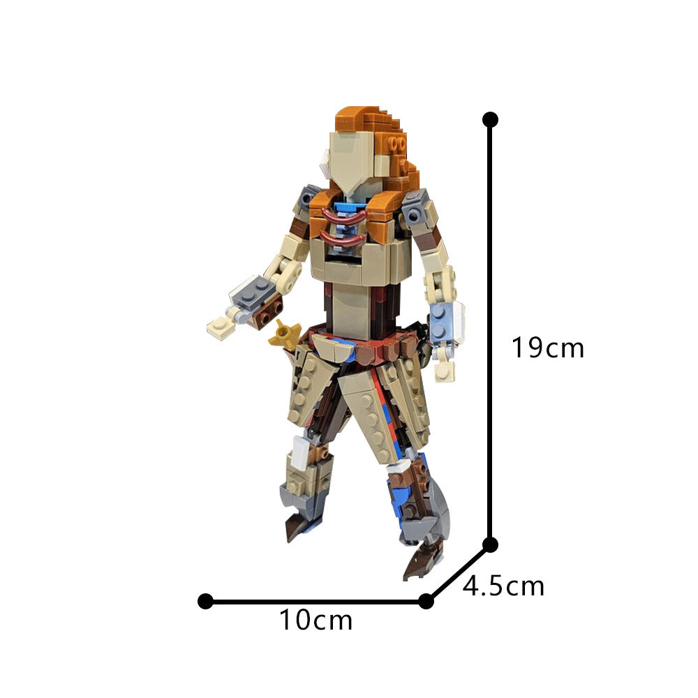 moc-201430 aloy character building set - horizon zero dawn - 3