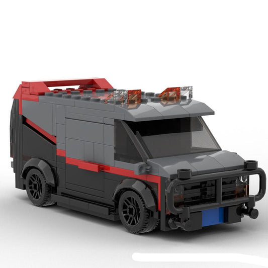 moc-20604 a team gmc vandura van - 242 pcs - 1