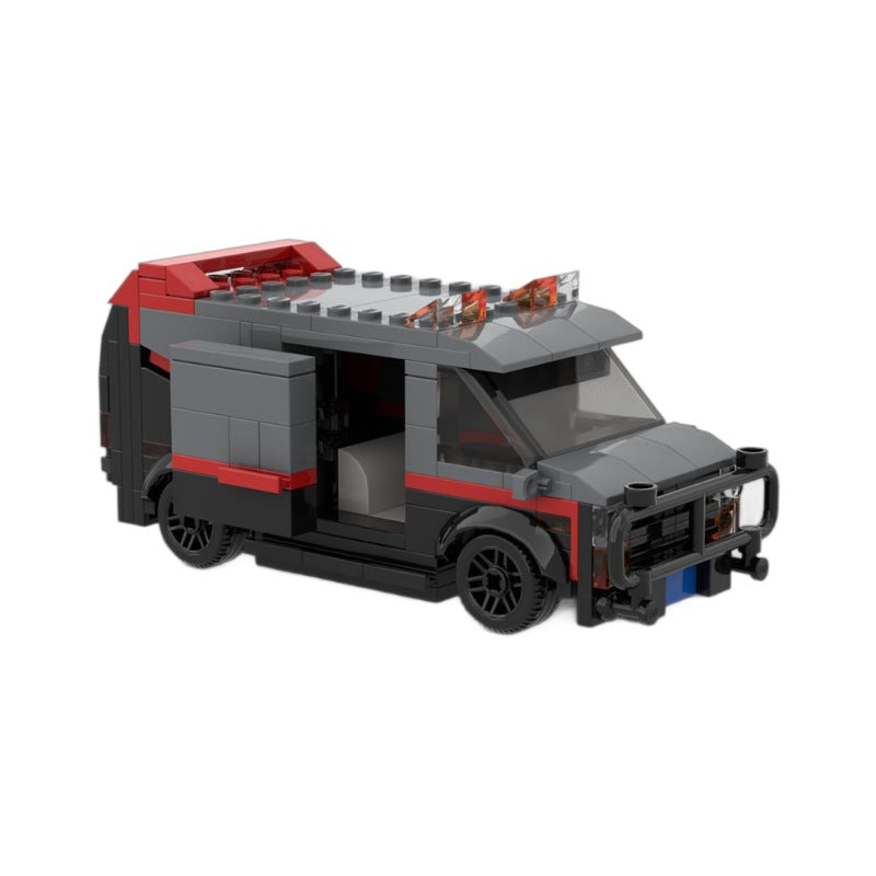 moc-20604 a team gmc vandura van - 242 pcs - 3