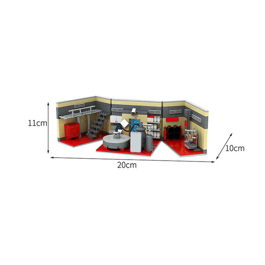 moc-20608 breaking bad lab block set   505 pcs - 2