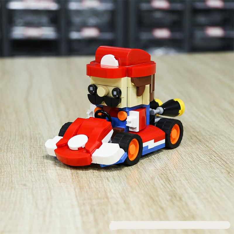 moc-2177 mario kart compatible with lego creative series - 241 pcs - 2