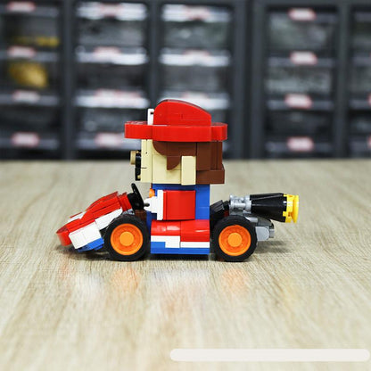 moc-2177 mario kart compatible with lego creative series - 241 pcs - 5