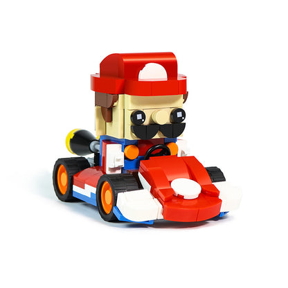 moc-2177 mario kart compatible with lego creative series - 241 pcs - 6