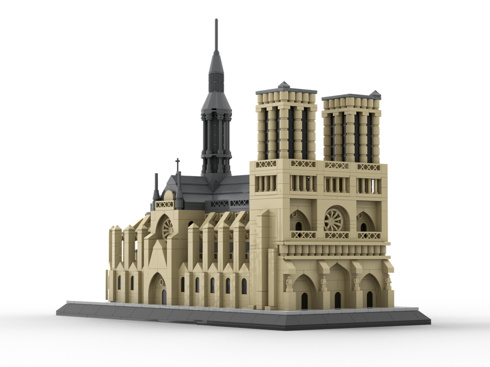 moc-24774 notre dame de paris 1770 pcs