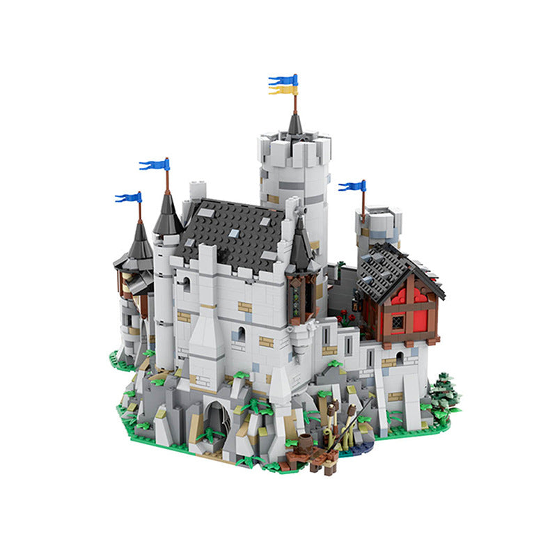 moc-24877 medieval lowenstein castle building blocks - 3609 pcs - 3