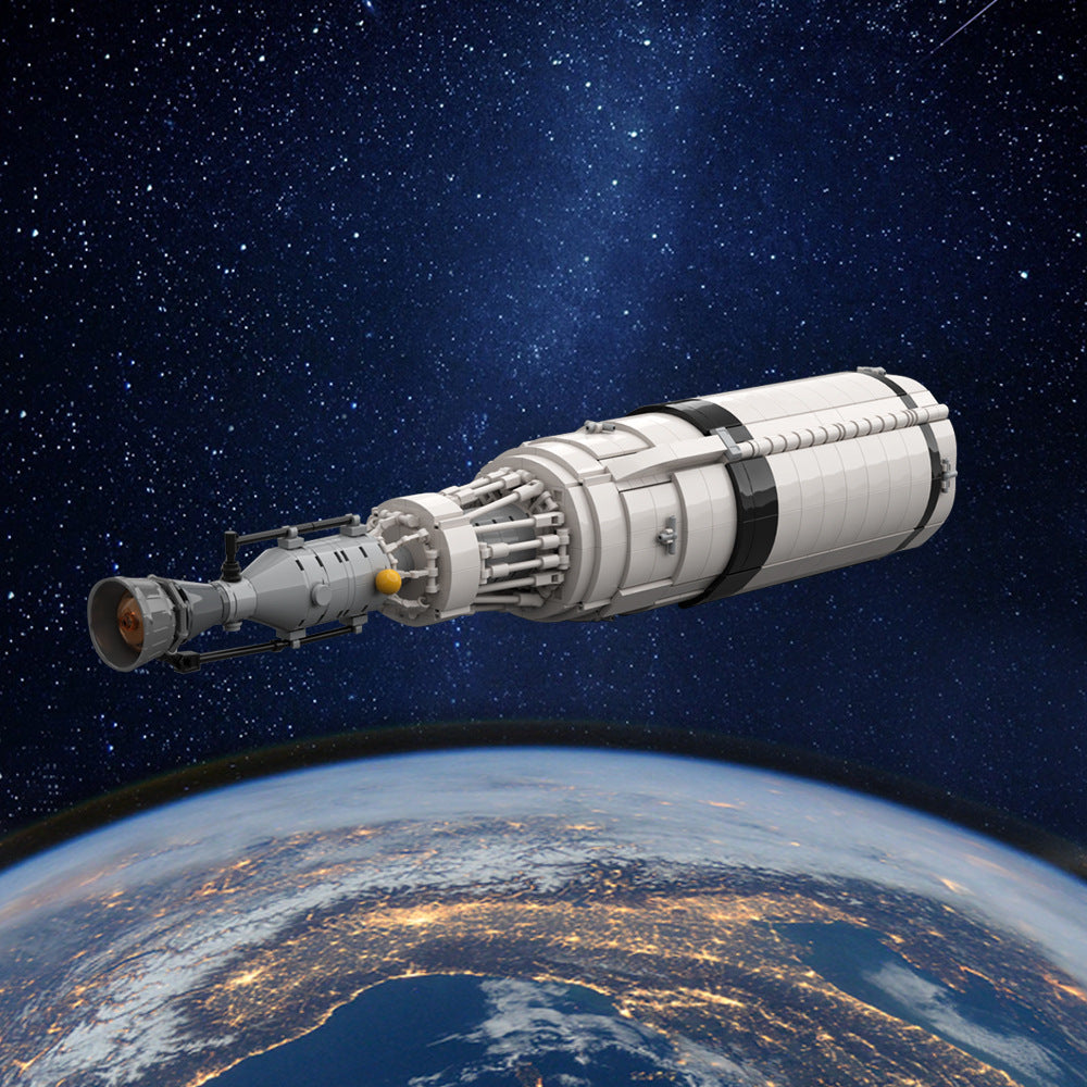 moc-28541 reusable nuclear shuttle building set - 1