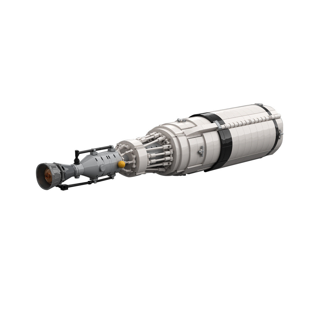 moc-28541 reusable nuclear shuttle building set - 5