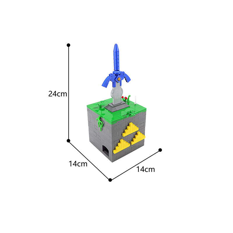 MOC-28686 The Master Sword Box - Puzzle - 1419 pcs - 2