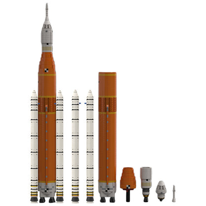 moc-28893 nasa space launch system artemis sls block 1 - 1:110 scale - 4