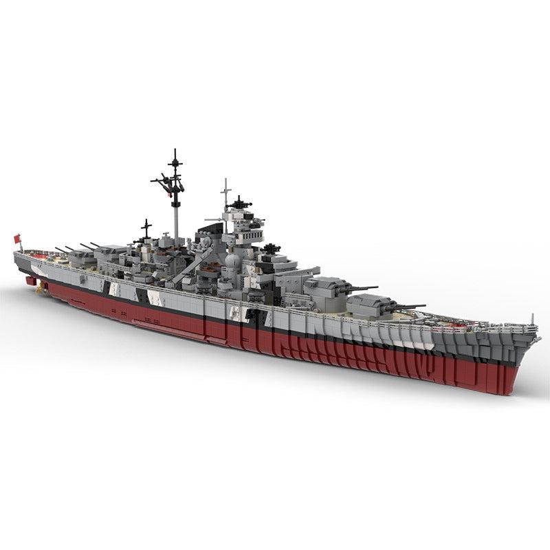 moc-29408 schlachtschiff bismarck - 7164 pcs - 1