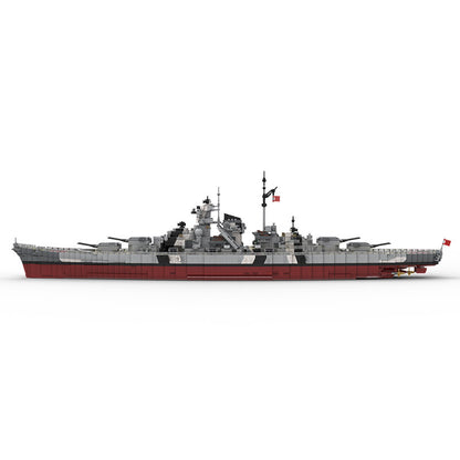 moc-29408 schlachtschiff bismarck - 7164 pcs - 2