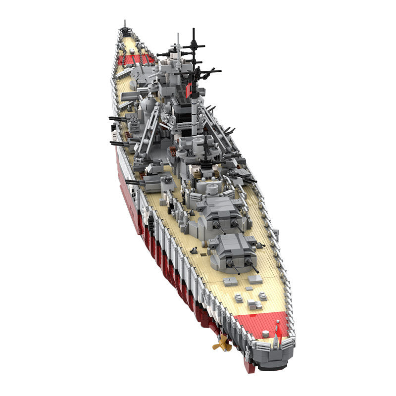 moc-29408 schlachtschiff bismarck - 7164 pcs - 3