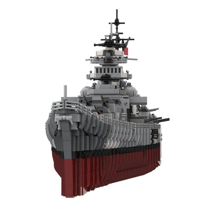 moc-29408 schlachtschiff bismarck - 7164 pcs - 5