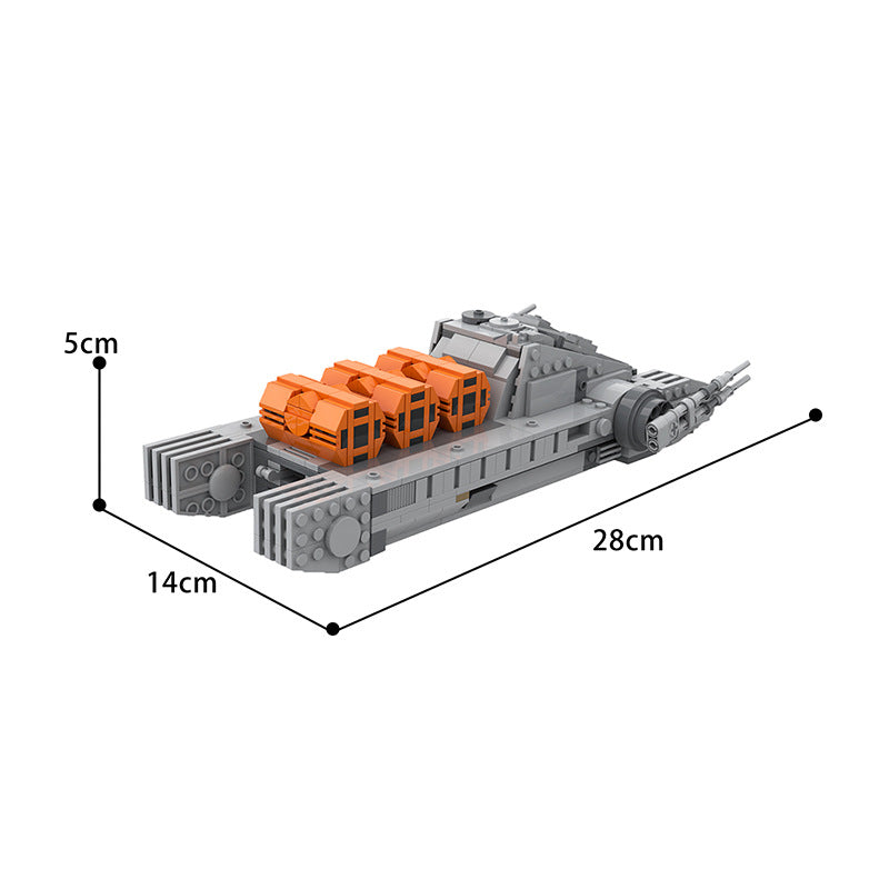 moc-29592 imperial tx-225 gavw "occupier" assault tank - star wars - 2