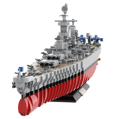 moc-31764 Iowa class battleship uss missouri (bb 63) - 3323 pcs - 4