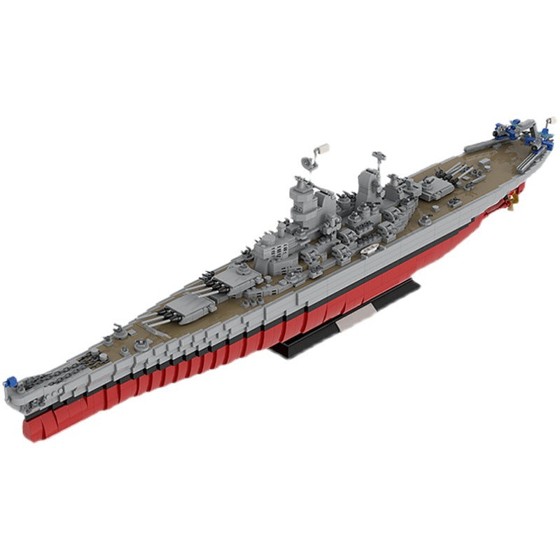 moc-31764 Iowa class battleship uss missouri (bb 63) - 3323 pcs - 3