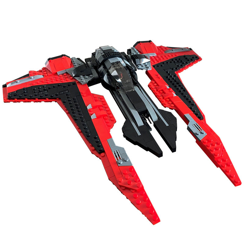 moc-32053 darth maul's gauntlet fighter from star wars - 735 pcs - 5