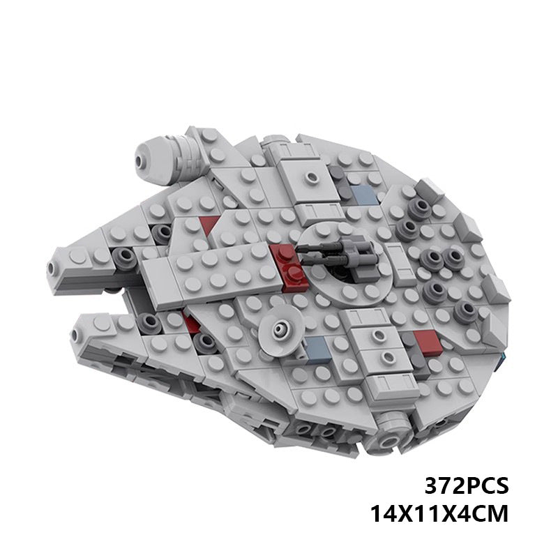 moc-32621 micro millennium falcon  386 pcs - 3