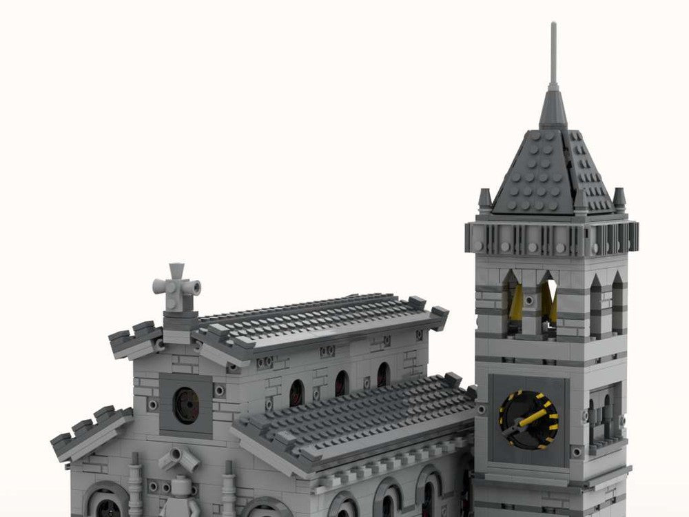 MOC-33985 Medieval Church Modular - 2092 pcs - 6