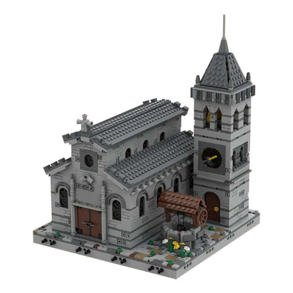 MOC-33985 Medieval Church Modular - 2092 pcs - 1