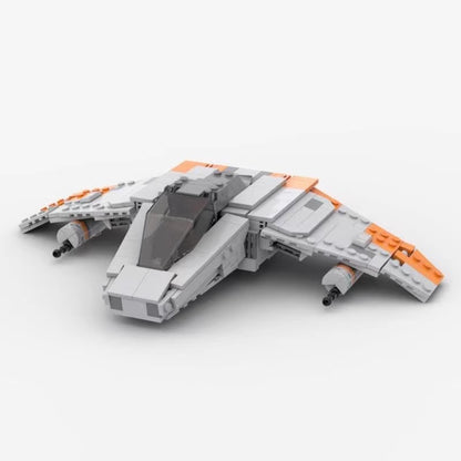 moc-35204 v wing airspeeder - 564 pcs - 1