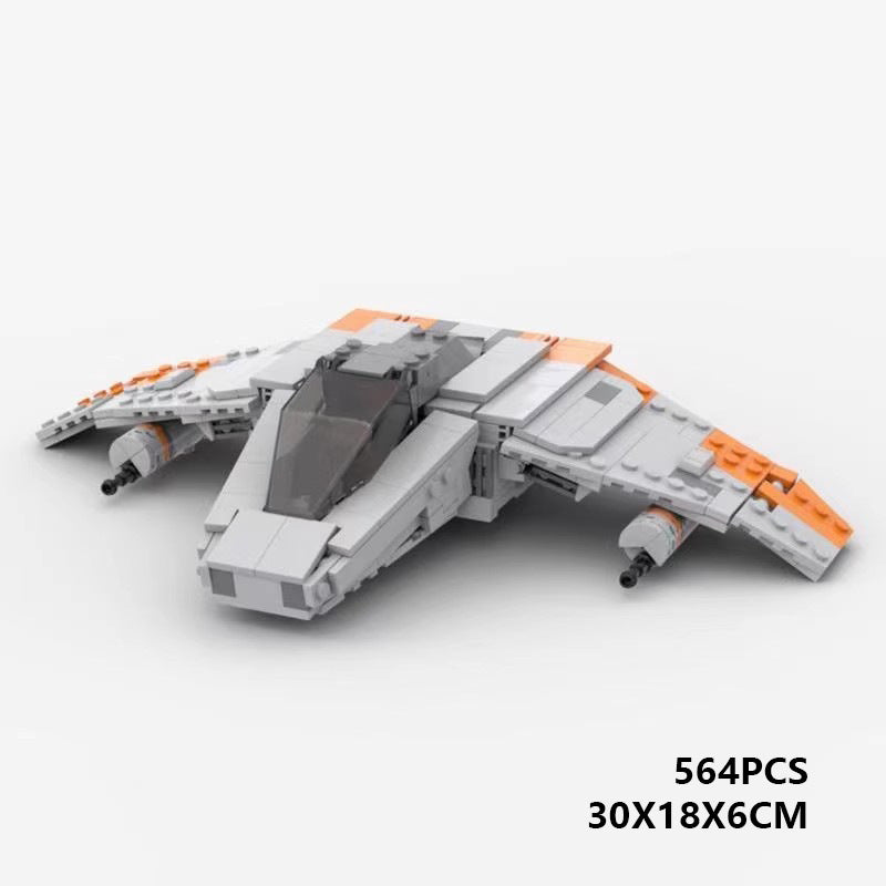 moc-35204 v wing airspeeder - 564 pcs - 5