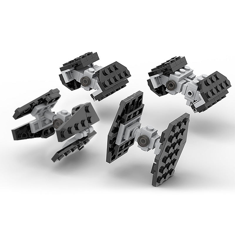 moc-35570 micro imperial tie fighters from star wars - 139 pcs - 2