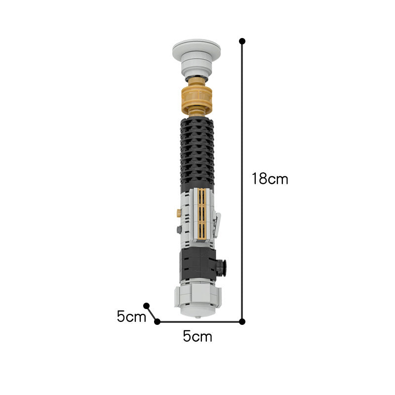 moc-35811 obi-wan lightsaber hilt - star wars - 217 pcs - 3