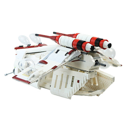 moc-35919 republic gunship based set 75021 from star war - 1711 pcs - 2